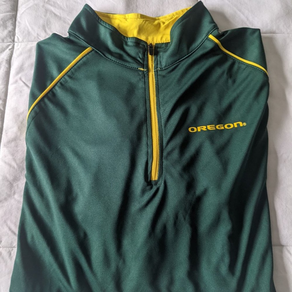 Oregon Ducks 1/4 Zip Pullover Men's XL
